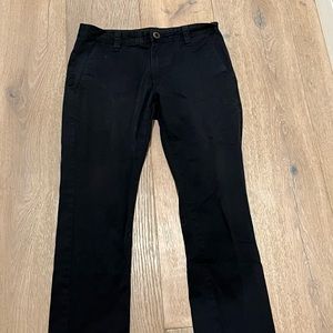 Volcom Black Chinos